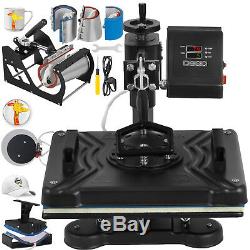 8 in 1 Combo Heat Press Transfer Sublimation T-Shirt+Jigsaw puzzle+Plate 15X12