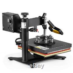 8 in 1 Digital T-Shirt Heat Press Sublimation Transfer Machine 12X10