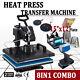 8 In 1 Heat Press Machine Digital Sublimation T-shirt Mug Plate Hat Printer Kit