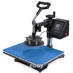 8 in 1 Heat Press Machine Digital Transfer Sublimation T-Shirt Mug Hat Plate Cap