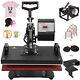 8 In 1 Heat Press Machine For T-shirts 12x15 Combo Kit Sublimation Swing Away