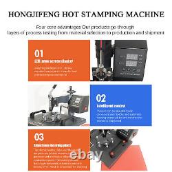 8 in 1 T-Shirt Heat Press Machine Digital Transfer Sublimation Mug Hat Plate Cap