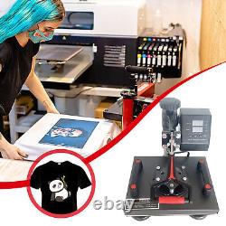 8 in 1 T-Shirt Heat Press Machine Digital Transfer Sublimation Mug Hat Plate Cap
