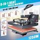 8-in-1 T Shirt Press Professional Swing-away Heat Press Machine 1250w 12x15