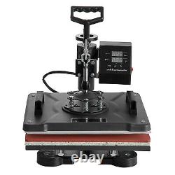 8 in 1 T-shirt Printing Heat Press Machine 15x12 Digital Transfer SWING AWAY