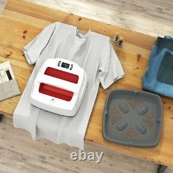 9X9 Heat Press Machine T-Shirt Press Transfer Iron-on Machine Red