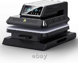 Auto Heat Press Machine 15 x 15 Sublimation Transfer Printer DIY T-shirts HTV