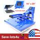 Auto Open Clamshell Heat Press Machine Transfer 16x20 Slide Out Base T-shirt Htv
