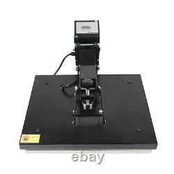 Auto Open Clamshell Heat Press Machine with 16''x20'' Heat Pad Slide Out Base