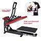 Auto Open Slide Out Heat Press Machine Clamshell 16x20 Slide Out Base T Shirt