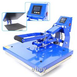 Automatic Heat Press Machine 16x20 Clamshell Base Auto Open T Shirt Heat Press