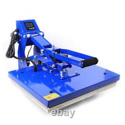 Automatic Heat Press Machine 16x20 Heating Base Auto Open Clamshell T Shirt