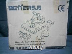 BetterSub 12x15 5-in-1 Heat Press Machine T-Shirts Tumblers Mugs Hats & More