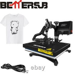 BetterSub 12x9 SWING AWAY Digital Heat Press Machine Sublimation DIY T-shirt