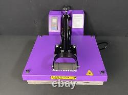 BetterSub Clamshell Heat Press Machine Tshirt Transfer Sublimation Purple New