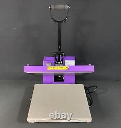 BetterSub Clamshell Heat Press Machine Tshirt Transfer Sublimation Purple New