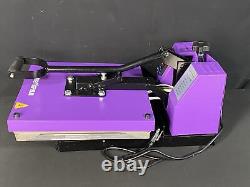 BetterSub Clamshell Heat Press Machine Tshirt Transfer Sublimation Purple New