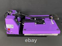 BetterSub Clamshell Heat Press Machine Tshirt Transfer Sublimation Purple New