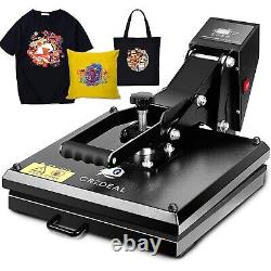 CRZDEAL Heat Press-15 x 15 inch Digital T-Shirt Heat Press Machine TLM13112