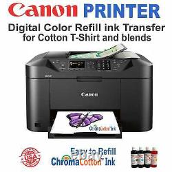 Canon Printer Machine Heat Transfer Ink X Cotton T-shirt + Rhinestone Kit Bund