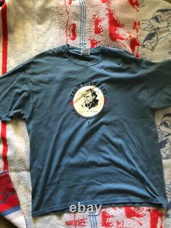 Charles Bukowski Vintage Team Bukowski Black Sparrow Press T-Shirt Size XL