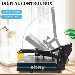 Clamshell Heat Press Machine 16 X 20 T-Shirt Digital Transfer Sublimation DIY