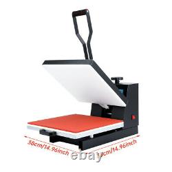 Combo Heat Press Machine 15x15 Sublimation Transfer T-Shirt Mug Plate Hat