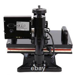 Combo T-Shirt Heat Press Transfer Rotation Plate 5 In 1 Machine Multifunction