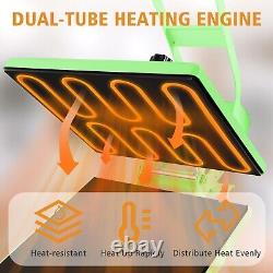 DIY Digital Clamshell Heat Press Machine for T Shirt, 15 x 15 Heat Press