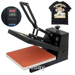 DIY Digital Clamshell T-shirt Heat Press Machine Sublimation Transfer 15X15