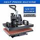 Diy Heat Press Machine 360° Swing Away Digital Sublimation T-shirt Pad 12x15