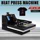 Digital Clamshell Heat Press Transfer T-shirt Sublimation Machine 15 X 15
