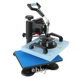 Digital Heat Press 360° Swing Away 12x10 T-shirt Sublimation Transfer Machine