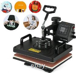 Digital Heat Press Machine 12x15 T-Shirt Sublimation 360 Swing Away Transfer