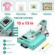 Digital Heat Press Machine 15 X 15in Large Panel T-shirt Sublimation Heat Press