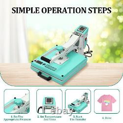 Digital Heat Press Machine 15 x 15in Large Panel T-Shirt Sublimation Heat Press
