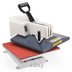 Digital Heat Press Machine 15x15 Sublimation Transfer T-Shirt Cap Mug Printing