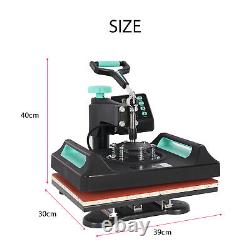Digital Heat Press Machine 8 in 1 38 x 38cm T shirt Transfer Sublimation Printer