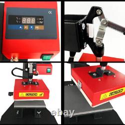 Digital Heat Press Machine DIY Press Single Heater small size 5.9x5.9 110V 450W