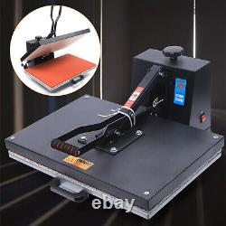 Digital Heat Press Machine Sublimation Transfer T-shirt Pressor LCD 16inx24 Inch