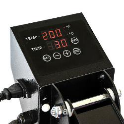 Digital LED Timer Hot Pressing Heat Press Machine Drawer-type for TShirts 15x15