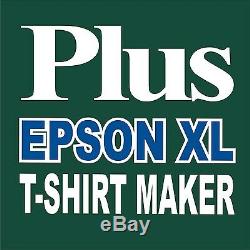 Epson Wf 7210 Printer Plus Heat Press16x20 T-shirt Transfer T-shirt Maker Kit