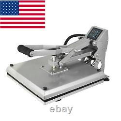 FDA Clamshell Heat Press Machine 15x15DIY T-shirt Sublimation Digital Transfer