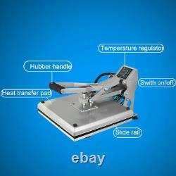 FDA Clamshell Heat Press Machine 15x15DIY T-shirt Sublimation Digital Transfer