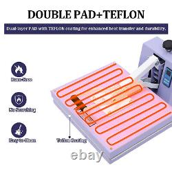 Fixed Heat Press Machine 16×20 Digital Transfer Sublimation T-shirt Bags