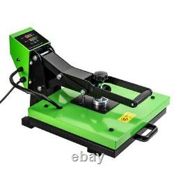 GREEN 15x15 T-Shirt Heat Press Machine Sublimation Transfer