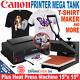 Heat Press 15x15 Machine Plus Canon Mega Tank Printer T-shirt Maker Start Bundle