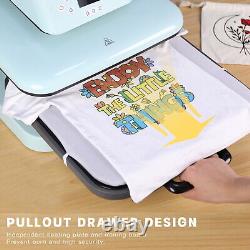 HTVRONT Auto Heat Press Machine 15 x 15 Digital Transfer+10 Heat Transfer Vinyl