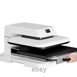 HTVRONT Auto Heat Press Machine 15x15 Transfer Sublimation for Cricut T-shirt