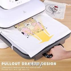 HTVRONT Auto Heat Press Machine for T Shirts 15x15 Smart T Shirt#233